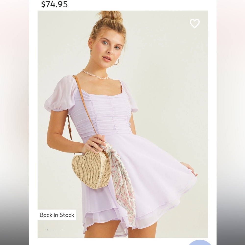 Altar’d State Lilac Mavis Dress